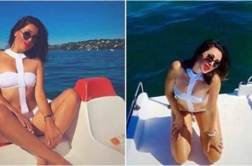 Azərbaycanın seks simvolundan erotik pozlar