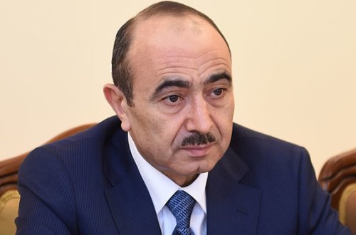 Əli Həsənov Türkiyədə körpünün açılışında