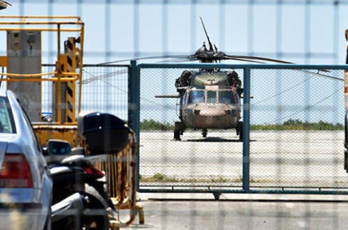 Yunanıstan qiyamçıların helikopterini qaytardı