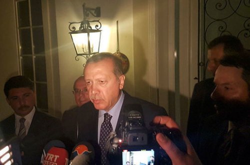 Ərdoğan İstanbulu tərk etdi