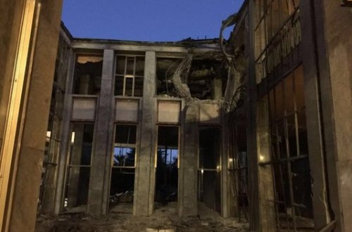 Qırıcılar Türkiyə parlamentini belə bombaladı