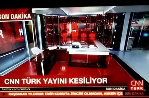 Əsgərlər bu dəfə CNN TÜRK-ə girdi: TELEVİZİYA ƏLƏ KEÇİRİLİR