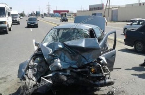 Göygöldə ağır yol qəzası: 4 yaralı