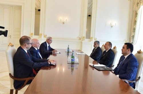 Prezident Urlix Maurerlə görüşdü