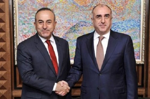 Məmmədyarov Çavuşoğlu ilə görüşür