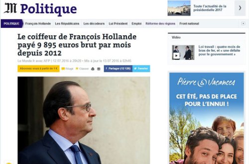 Prezidentin bərbəri 17 min manat maaş alır