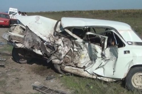 Ağcabədidə qəza: İki ölü