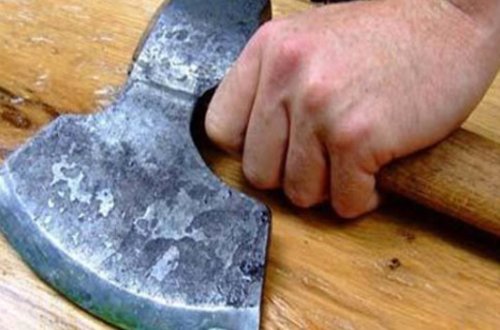 Keçmiş qaynanasını baltaladı, həyat yoldaşı və qaynatasını ağır yaraladı