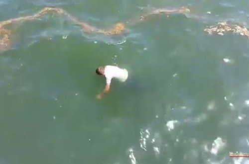 Göldə çimən gənc boğuldu