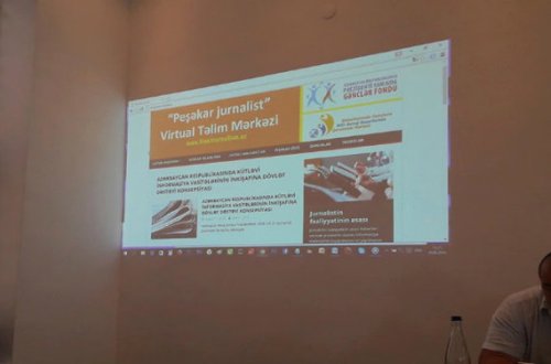 “Peşəkar jurnalist” Virtual Təlim Mərkəzi Gəncədə yekun tədbirini keçirdi