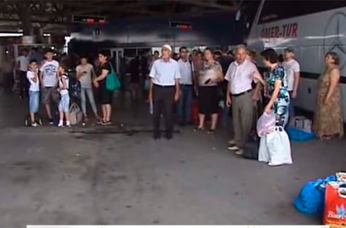 Avtovağzalda avtobus qıtlığı