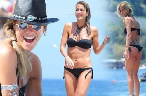 Çağla Şikelin Bodrum tətili