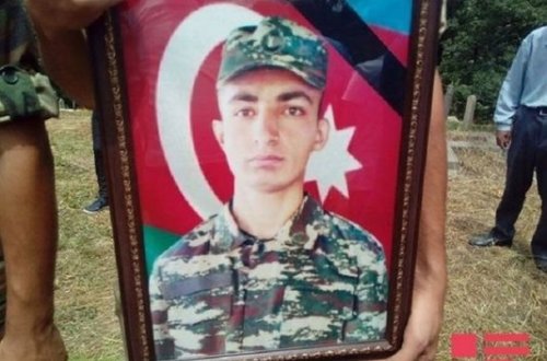 Şəhid əsgərimiz torpağa tapşırıldı