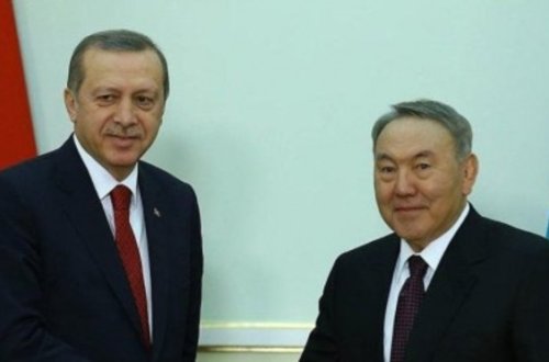 Ərdoğan Nazarbayevə