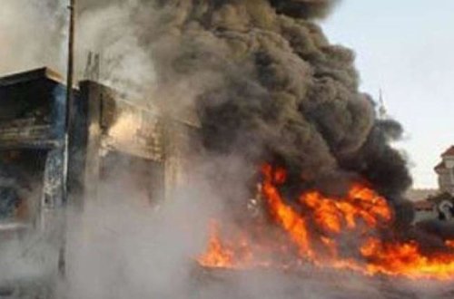 İranda güclü partlayı