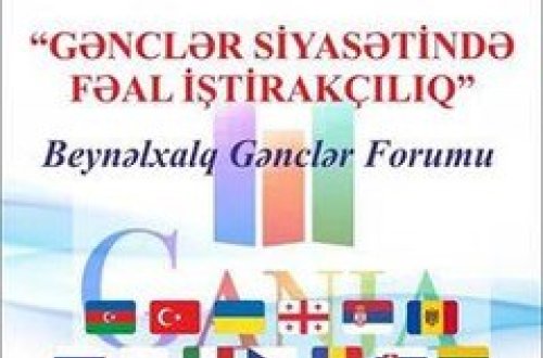 Beynəlxalq Gənclər Forumunun iştirakçıları “ Avropa Gənclər Paytaxtı - 2016” Gəncə şəhərində