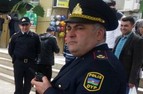 Ramil Usubov yol polisi rəisinin rütbəsini artırdı