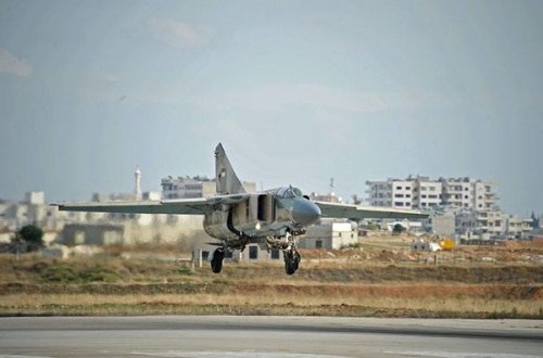 Hərbi təyyarə qəzaya