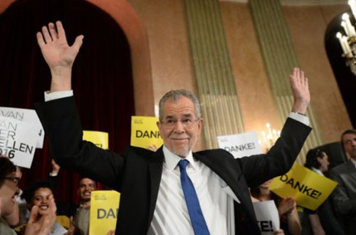 Avstriyada prezident seçkilərinin nəticəsi