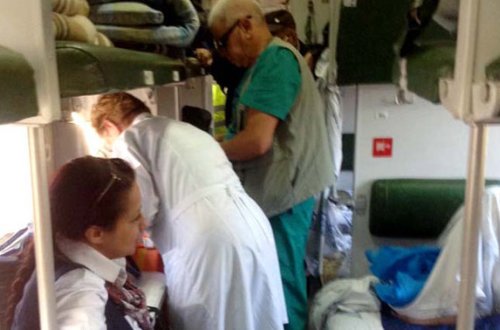 Bakı-Xarkov qatarında doğuş