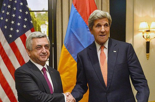 Kerri və Sarkisyan Qarabağı müzakirə etdilər