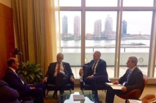 Əbülfəs Qarayev Nyu-Yorkda Qarabağdan danışdı