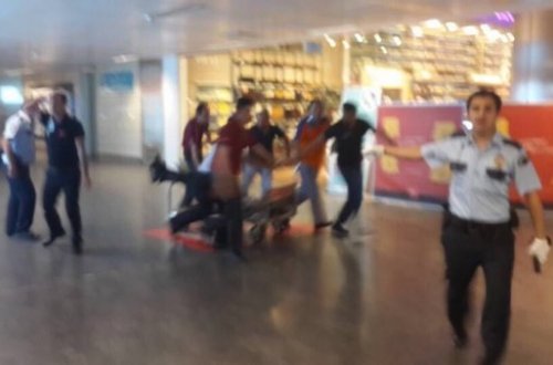 Türk polisinin terrorçunu vurduğu an