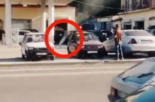 Bakıda yanacaqdoldurma məntəqəsində təhlükəli anlar