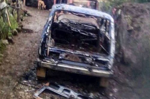 Gədəbəydə 6 nəfərin avtomobilini yandırdılar