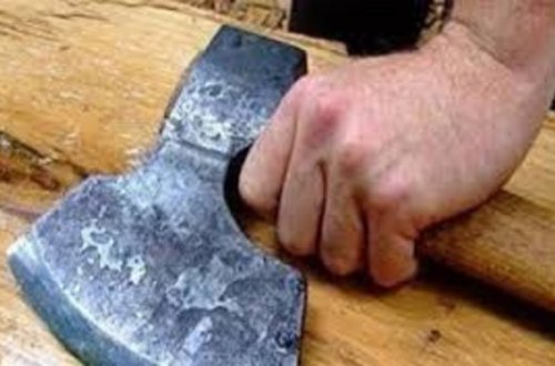 Ər arvadını yatdığı yerdə baltalayıb