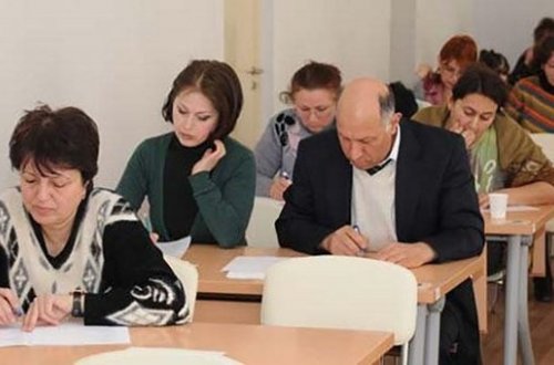 486 müəllim imtahandan imtina edib