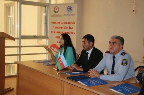Region gənclərinin narkomaniya ilə mübarizədə rolu artırılır
