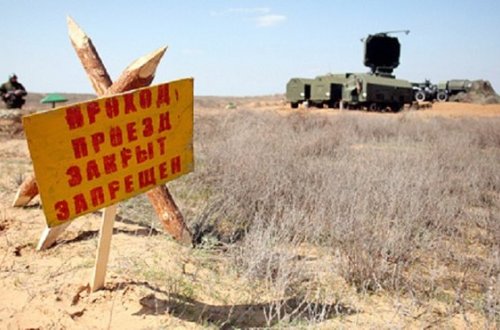 Rusiyada hərbi poliqon yanır