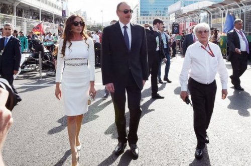 Prezident ailəsi Formula 1-də