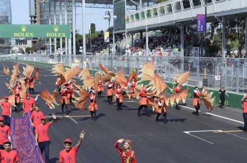 “Formula-1” üzrə Avropa Qran Prisinin açılış mərasimindən