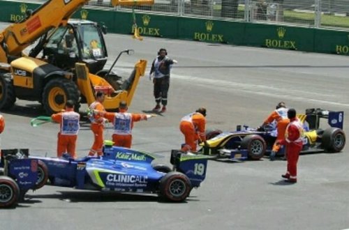 Bakıda 6 bolid toqquşdu