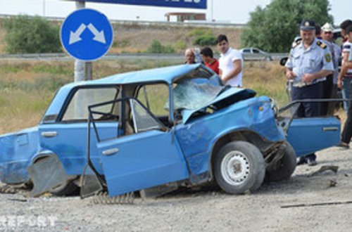 Şabranda ağır qəza