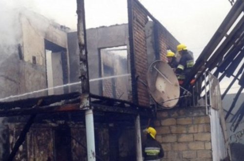 Ucar sakini yaşadığı evi yandırdı