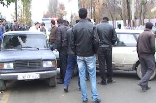 Bakıda daha bir qəza