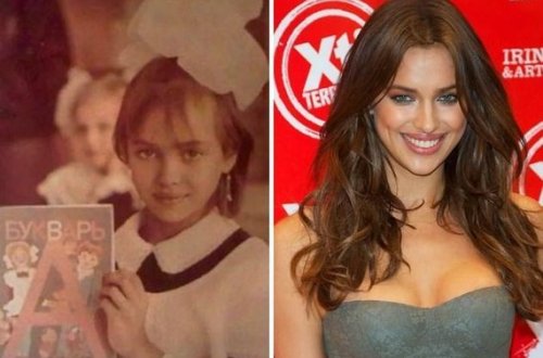 Model olacağı uşaqlığından bəlli olan məşhurlar