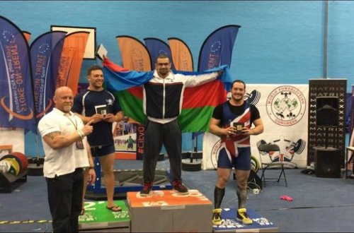 Fərəc Cəlilov Avropa çempionatında birinci yerə layiq görülüb