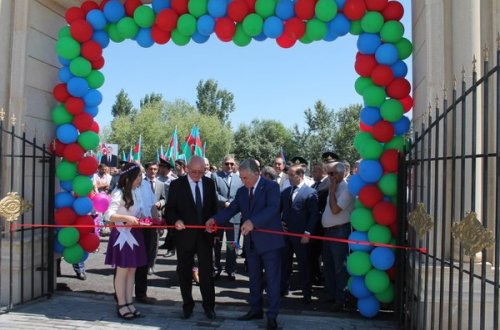 Biləsuvar rayon Səmədabad kəndində Heydər Əliyev adına parkın açılışı oldu