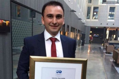 Azərbaycanlı neft mütəxəssisi beynəlxalq mükafata layiq görüldü