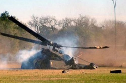 Yəməndə helikopter qəzaya uğrayıb