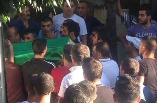 Lənkəranskinin cənazəsi məscidə aparılarkən...