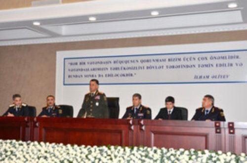 DİN-də istintaq və təhqiqat qurumları əməkdaşlarının respublika toplantısı keçirilib