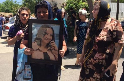 İsrail terrorunda həlak olan bakılı qadın dəfn olunub