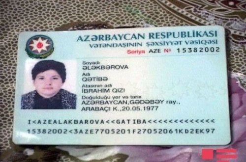 Ermənistana keçən qadın