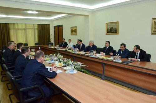 Ziya Məmmədov rusiyalı həmkarı ilə görüşdü