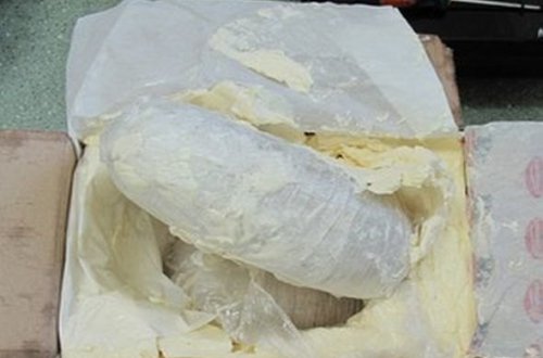 Kərə yağının içində marixuna keçirmək istəyən azərbaycanlı saxlanıldı